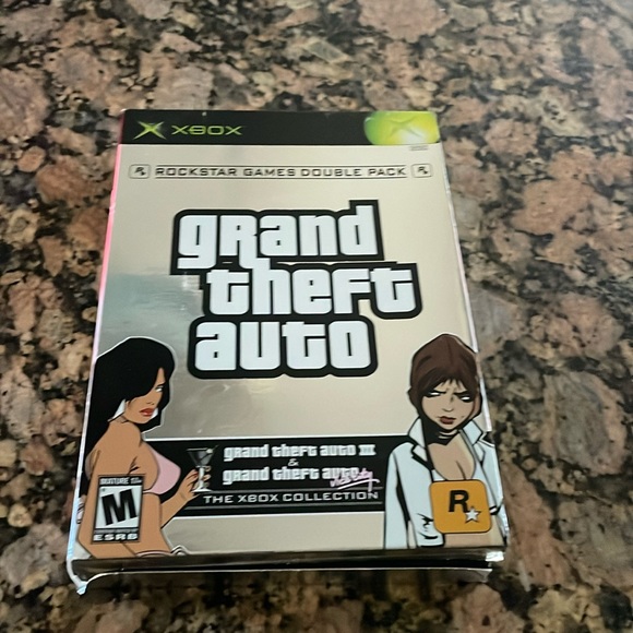 Jeu Xbox 1 Grand Theft Auto Trilogie GTA III 3 Vice City San Andreas VF - Jeux vidéo